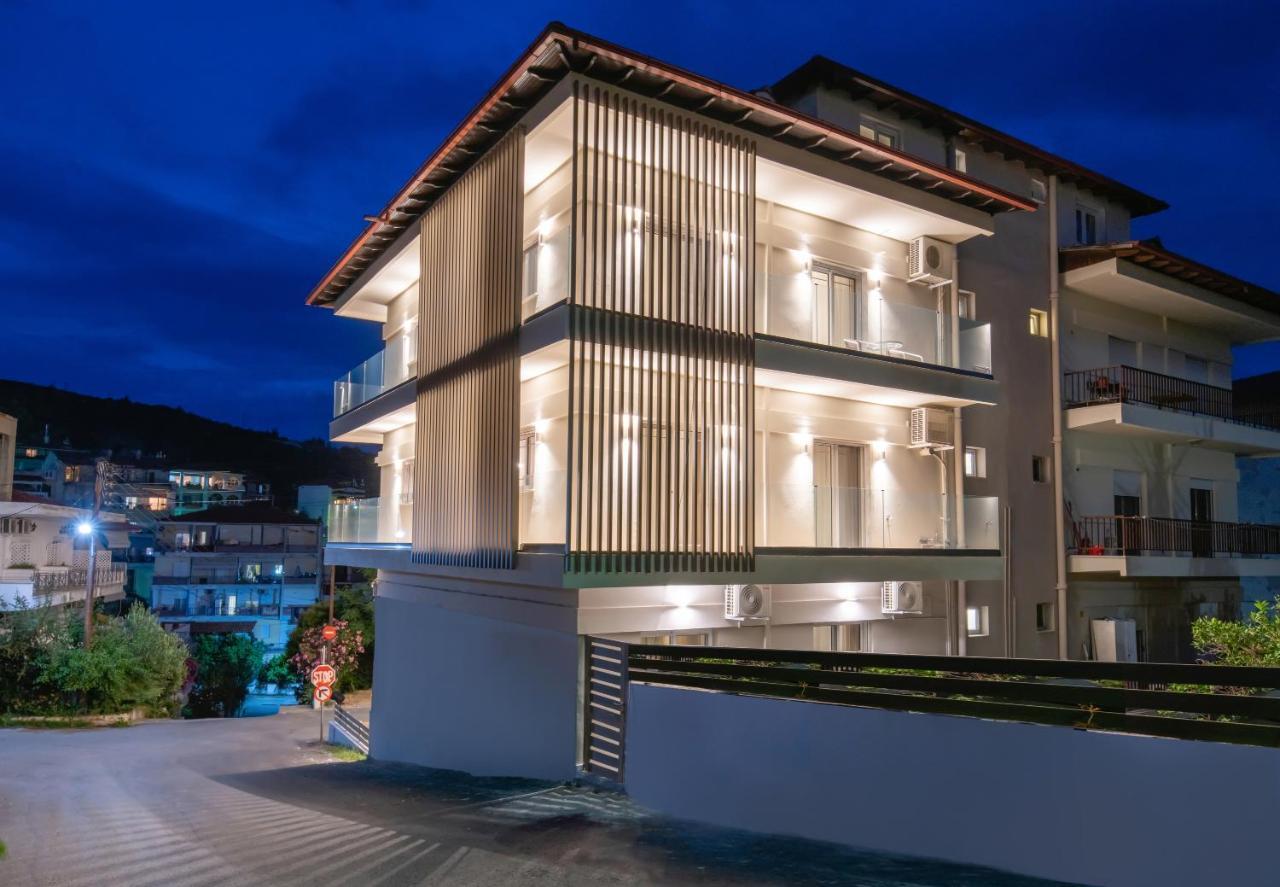 Olenia Luxury Apartments 1 Neos Marmaras Exteriör bild